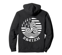Breizh Bretagne Drapeau Celtique Triskel Pride Sweat à Capuche