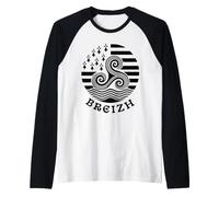 Breizh Bretagne Triskel Patrimoine Breton Manche Raglan