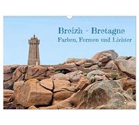 Breizh - Bretagne (Wandkalender 2026 DIN A3 quer), CALVENDO Monatskalender: Impressionen einer Rundreise durch die Bretagne