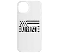 Breizh Drapeau Breton Cadeau De Bretagne Vintage Coque pour iPhone 14 Plus