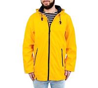 Breizh Ocean - Ciré Homme, du XS au 4XL, Création Française SARZEAU, Coutures Impermeables,Veste Imperméable Homme, Coupe Vent avec Doublure Rayée de Style Marinière