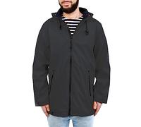 Breizh Ocean - Ciré Homme, du XS au 4XL, Création Française SARZEAU, Coutures Impermeables,Veste Imperméable Homme, Coupe Vent avec Doublure Rayée de Style Marinière
