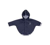 Breizh Ocean - Ciré, Imperméable Bébé avec Capuche de 6 à 36 mois - Création Française MORLAIX, Poncho Pluie Enfant avec Intérieur Rayé - Vetement Bebe Garçon ou Fille