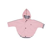 Breizh Ocean - Ciré, Imperméable Bébé avec Capuche de 6 à 36 mois - Création Française MORLAIX, Poncho Pluie Enfant avec Intérieur Rayé - Vetement Bebe Garçon ou Fille