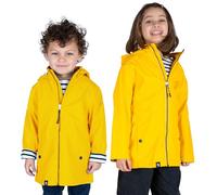 Breizh Ocean - Ciré imperméable enfant LANNION, intérieur jersey rayé avec col montant - Mixte, garçon ou fille - du 1 an au 14 ans