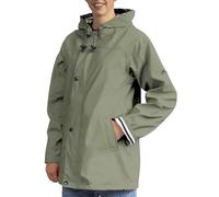 Breizh Ocean - Ciré, Veste Imperméable Femme, du XS au 4XL, Création Française ARMOR - Veste Femme avec Intérieur Rayé de Style Marinière - Manteau Femme