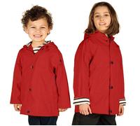 Breizh Ocean - Imperméable enfant Création française ELVEN garçon ou fille - Coupe vent de 1 à 14 ans Rouge 10 ans 14 ans