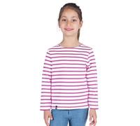 Breizh Ocean - Marinière Coton Bio - de 1 à 14 Ans - Création Française GUER Enfant - Tee Shirt Enfant Garcon ou Fille Manches Longues - Vetement Bebe Garçon et Fille à Rayures