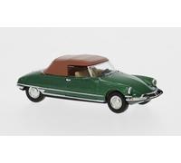 Brekina 14238 - 1/87 Citroën DS 19 Cabriolet, Vert, 1963 - Neuf