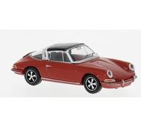 Brekina 16270 Échelle Ho Porsche 911 Targa Couleur Rouge Année 1964