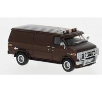 BREKINA 18252 Échelle HO GMC VANDURA Marron Année 1983