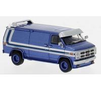 BREKINA 18253 Échelle HO GMC VANDURA Couleur Bleue 1983