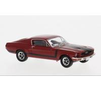Brekina 19612 - 1/87 Ford Mustang Fastback, Rouge, 1968 - Neuf