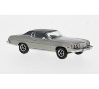BREKINA 19734 Échelle HO Ford Gran Torino Couleur Argent Et Gris Foncé 1976