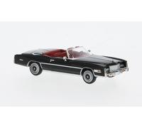 Brekina 19756 - 1/87 Cadillac Eldorado Convertible, Noir, 1976 - Neuf