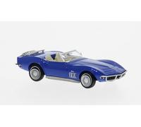 Chevrolet Corvette C3, coupé, bleu, 1968 - BREKINA 19992 - HO 1/87