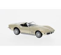 Chevrolet Corvette C3, coupé, gold, 1968 - BREKINA 19993 - HO 1/87