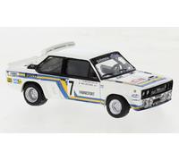 Brekina 22661 Fiat 131 Abarth, No.7, Svenska Fiat, Monte Carlo, Échelle H0 1:87