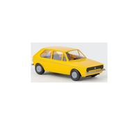 BREKINA 25547 - Volkswagen Golf I Jaune-Orange, 1974 Échelle H0 1:87
