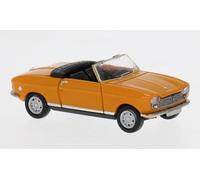 Brekina 29181 1/87 Auto Peugeot 204 Cabriolet Orange 1967 Neuf