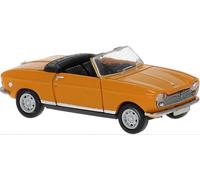 BREKINA 29181 Échelle HO Peugeot 204 Cabriolet 1956 Couleur Arancio
