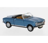 Brekina 29182 Auto 1:87 Peugeot 204 Cabriolet Bleu 1967 Neuf