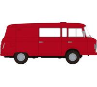 Brekina 30228 Barkas B 1000 Halbbus Rouge HO 1:87 NEUF