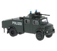 Brekina 47180 Mercedes Benz LA 1113 Canon À Eau Vert Police HO 1:87 NEUF