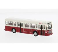 BREKINA Saviem SC10 1966 vert-crème Nice - HO 1/87 - BREKINA 61405