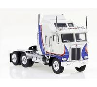 BREKINA 85731 KENWORTH K 100 AERODYNE blanc et bleu 1/87
