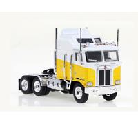 BREKINA 85732 KENWORTH K 100 AERODYNE blanc et jaune échelle 1/87 HO