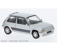 Voiture Renault 5 GT Turbo phase 1 argent PCX87 - SAI 7235 HO 1/87