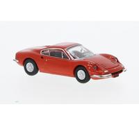 Brekina PCX870632 - 1/87 Ferrari Dino 246 Gt, Orange, 1969 - Neuf