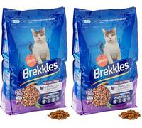 Brekkies Alimentation pour Chats Chats stérilisés au Poulet et aux légumes - 3000 GR (Lot de 2)
