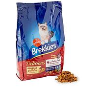 Brekkies Croquettes pour Chats Delicious avec Une sélection de volaille et légumes