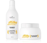 Brelil Professional Milky Sensation Set coffret cadeau pour cheveux abîmés