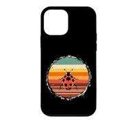 Breloque Coccinelle rétro avec Rayures Coque pour iPhone 12 Mini