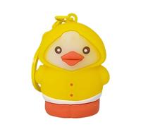 Breloque de sac à main de Noël, porte-clés canard de Noël, pendentif décoratif Père Noël avec lumière - Pendentif mignon pour sac à main, porte-monnaie, cadeau de fête de Noël, Canard, Siehe