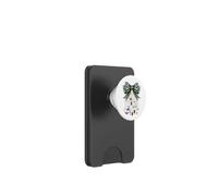 Breloque effrayante en Ruban avec nœud fantôme, tête de Mort, Chat, sorcière, Art d'halloween PopSockets PopWallet pour MagSafe