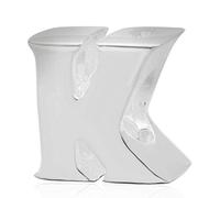 Breloque en argent sterling 925 avec lettre de l'alphabet K pour bracelet Pandora (K)