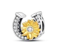 Breloque en argent sterling 925 avec pendentif en forme de ballet, chien, chat, sœur, famille, mère, fille, compatible avec les bracelets à breloques Pandora Moments, taille unique, Métal Argent