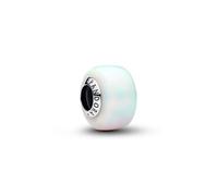 Breloque en argent sterling - PANDORA - Résine opale - Compatible Pandora Moments - Finition à la main - Argent 925