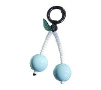 Breloque en forme de cerises colorées faites à la main pour ajouter une touche de personnalité à vos sacs à main, clés et téléphones