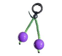Breloque en forme de cerises colorées faites à la main pour ajouter une touche de personnalité à vos sacs à main, clés et téléphones