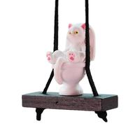 Breloque en forme de chat pour voiture - Décoration pour voiture, camion, chambre à coucher, mini-van, voiture, salon