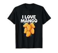 Breloque en Forme de Fruit I Love Mango Delightful T-Shirt
