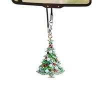Breloque en métal pour voiture, accessoire d'intérieur de voiture, joli cintre festif pour sapin de Noël, sac à dos, maison, E, Refer to description