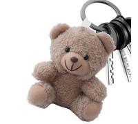 Breloque en peluche pour sac à main - Porte-clés en peluche douce, joli ornement suspendu | Clip en peluche d'ours miniature, accessoire portable pour sac, sac à dos, décoration pour clés de voiture