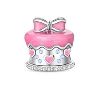 Breloque en perles de gâteau, breloque pour bracelet, compatible avec le collier bracelet pandora