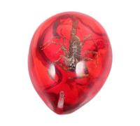Breloque en Résine de Scorpion pour Garçon et Filles, Rouge, Créative | Résine Ambre, Spécimen Décoratif, Léger et Portable, Prise en Main, pour Bijoux
